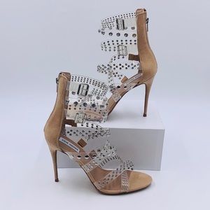 steve madden moto embellished dress sandals